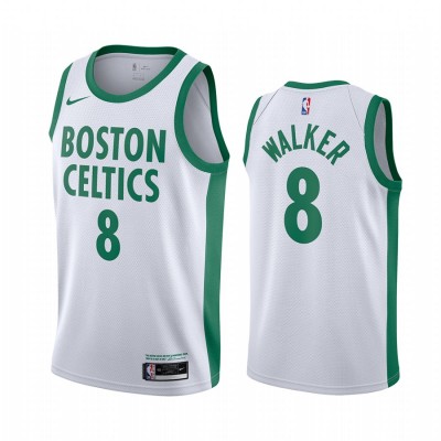 Nike Boston Celtics #8 Kemba Walker White Youth NBA Swingman 2020-21 City Edition Jersey